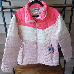 NWT Columbia Powder Lite Blocked Omni-Heat Jacket